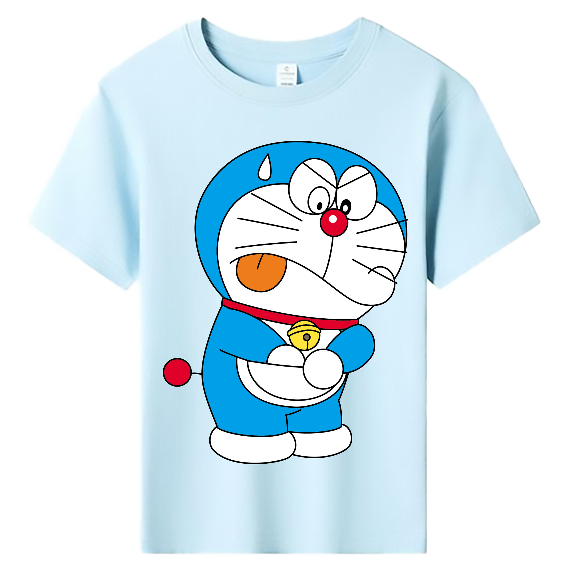 （画像用） ドラえもん Doraemon 綿100％キッズTシャツ（フロントプリント）